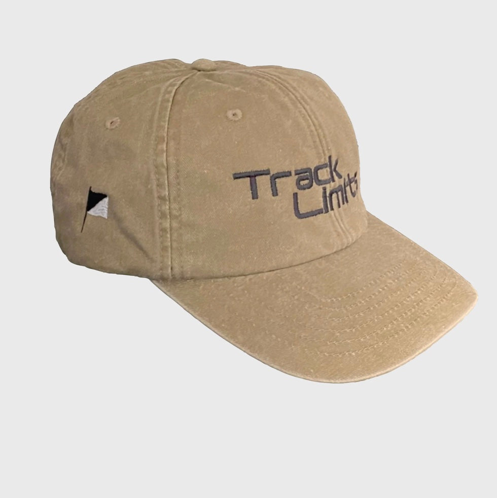 Track Limits 6 Panel Cap Vintage Stone