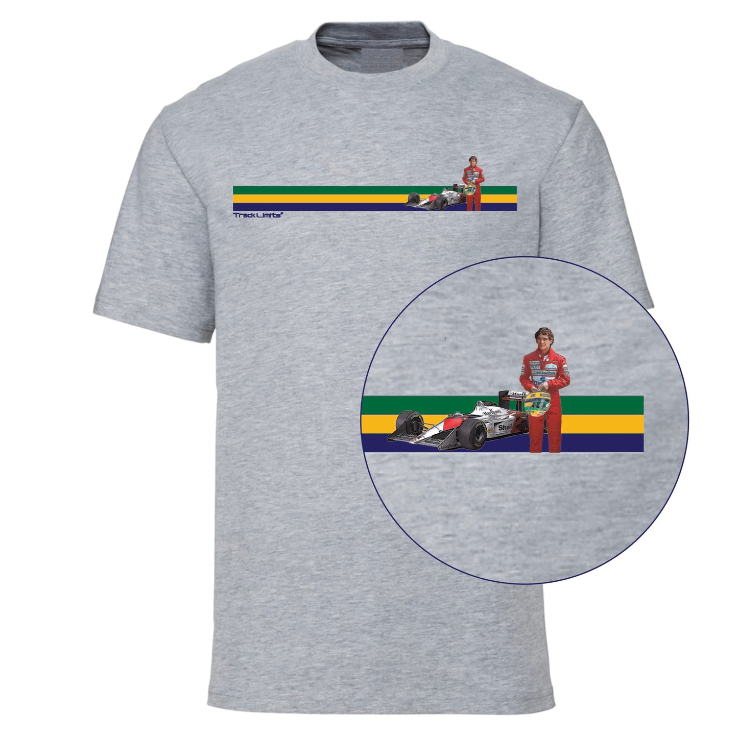 Ayrton Senna Fan inspired T-Shirt Track Limits ®